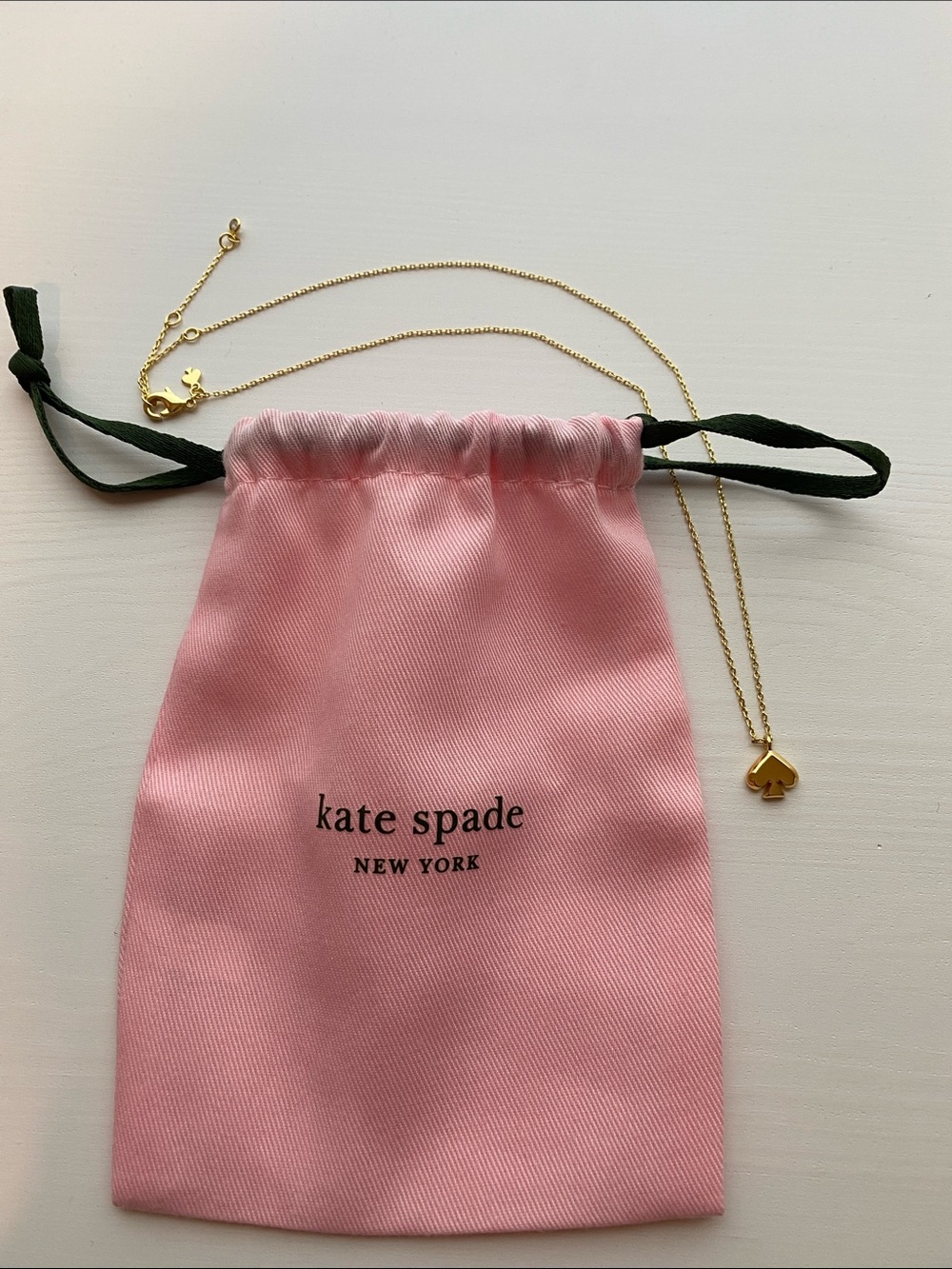 Kate Spade spade necklace